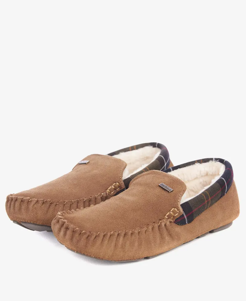 Barbour Monty Slipper Camel-1